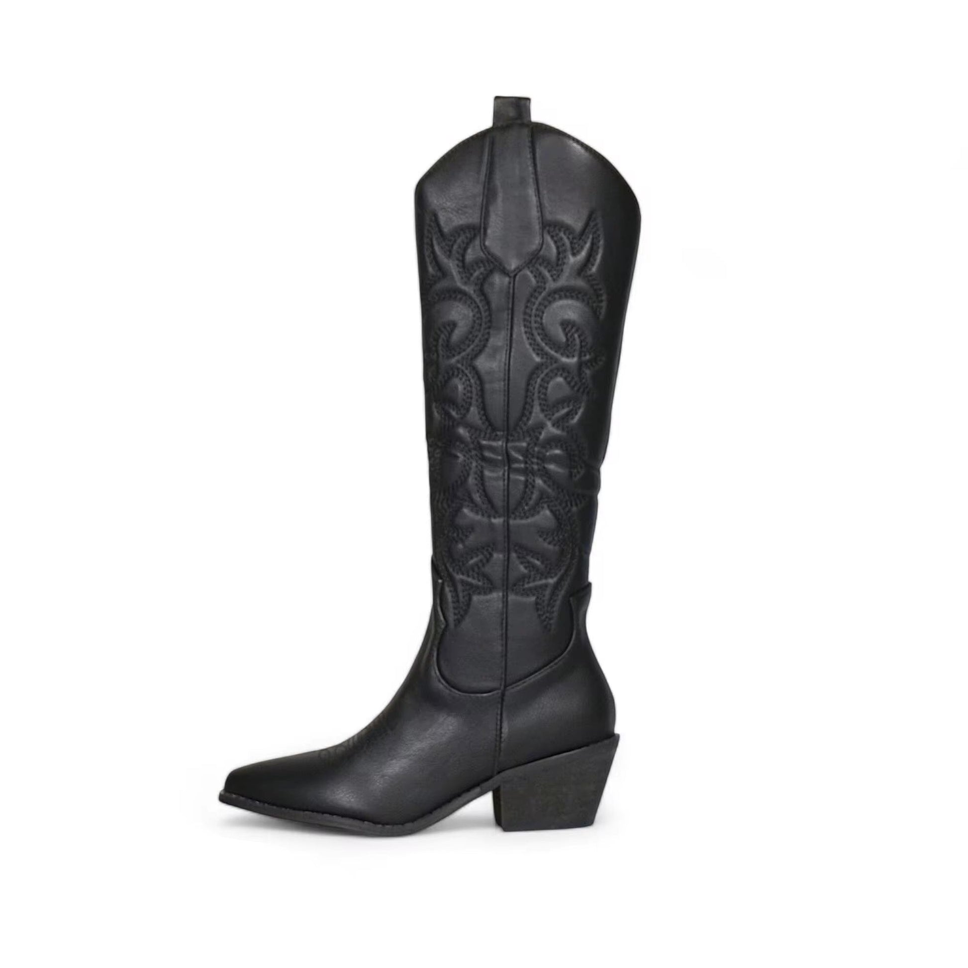 Botas cowboy para mujer color negro