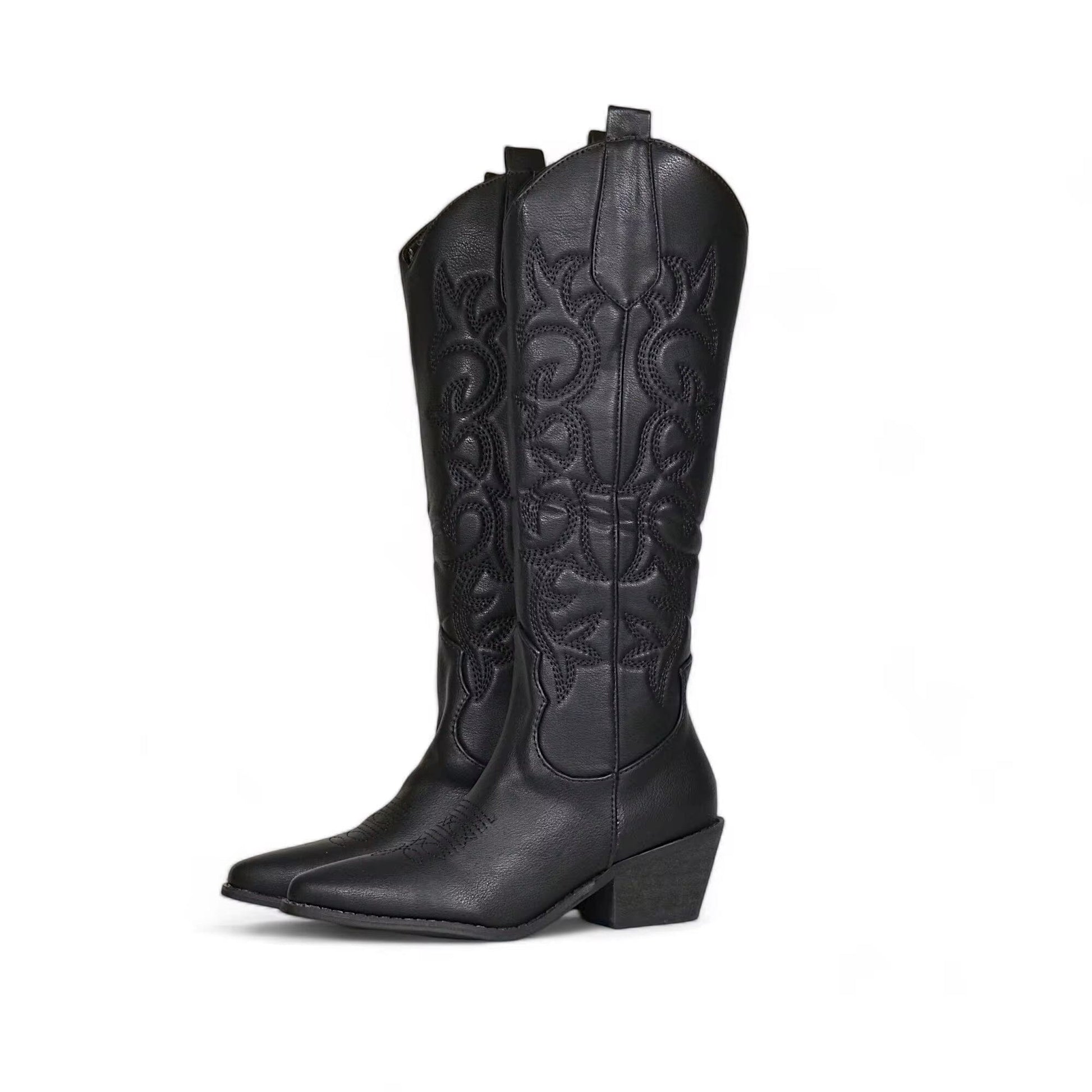 Botas cowboy para mujer color negro