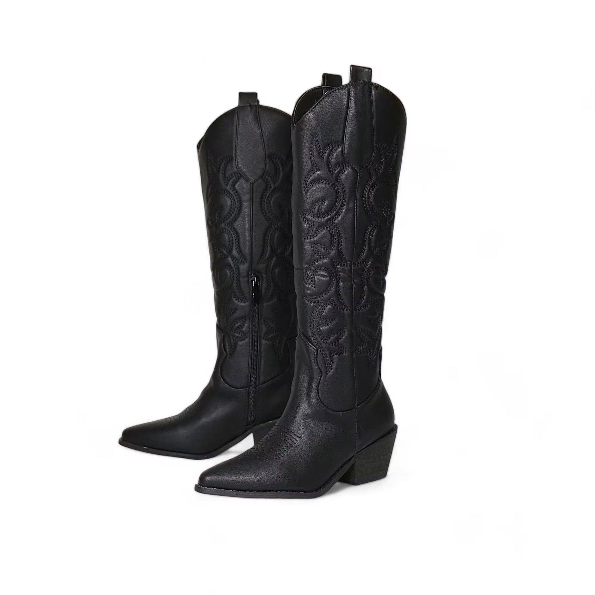 Botas cowboy para mujer color negro